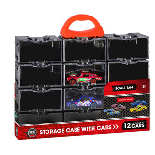 Rapid wheels opbergbox met 2 diecast freewheel auto's | 2 stuks