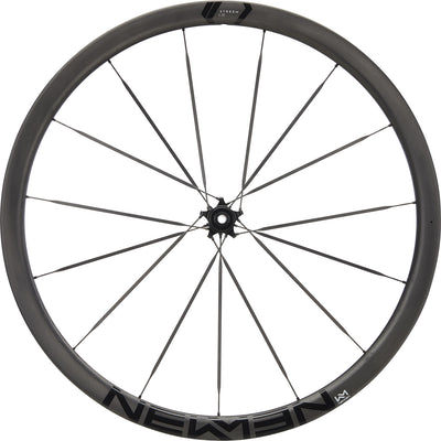 Newmen streem c.35 vonoa 28 fade r cl front wheel