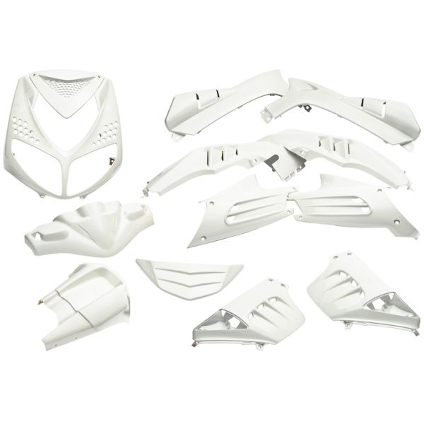 Edge plaatset 13-delig voor peugeot speedfight 2 - wit