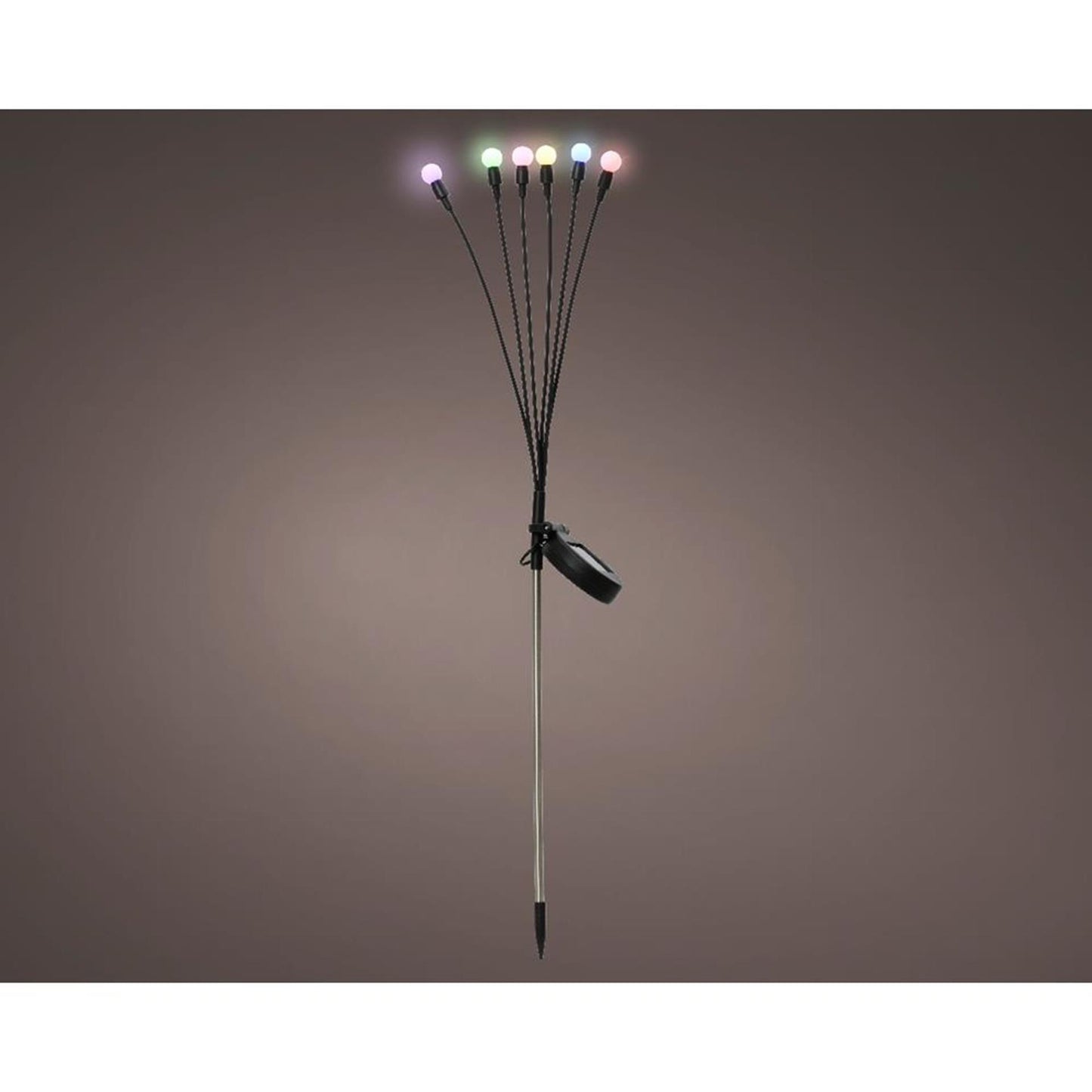 Lumineo solar tuinsteker h70cm multikleur firefly