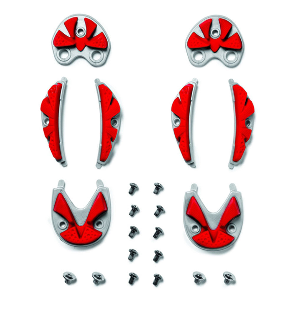 Sidi mtb sole srs carbon-ground grey red | 41-44,5
