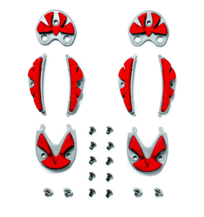 Sidi mtb sole srs carbon-ground grey red | 41-44,5