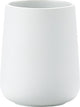 Zone denmark nova tandenborstelbeker - beker voor tandenborstels - tandenborstelhouder - toilet badkamer accessoires - 10 x 8 cm - wit
