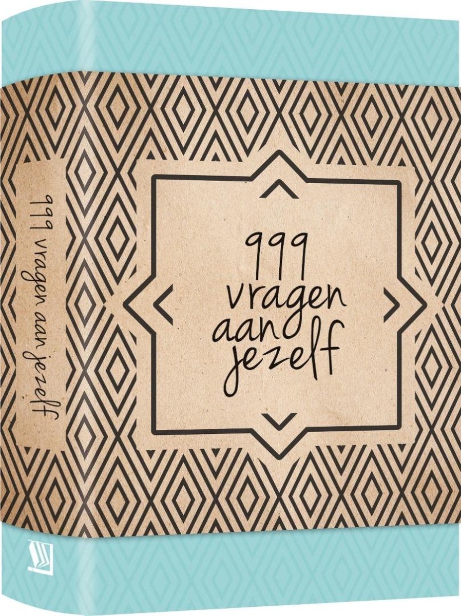 Merkloos sans marque 999 vragen aan jezelf - invuldagboek