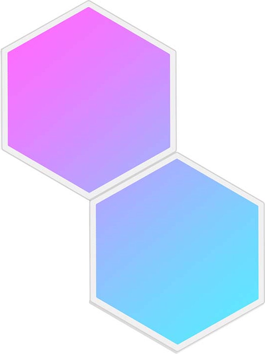 Govee hexagon wall panels uitbreiding - 2 slimme lichtpanelen