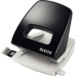 Leitz nexxt perforator - perforeert tot 25 vel - voor mappen en ringbanden - zwart - ideaal voor thuiskantoor