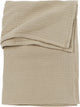 Meyco baby uni ledikant laken - pre-washed hydrofiel - sand - 100x150cm - 0.3 tog