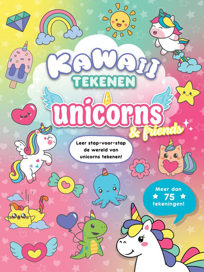 Rebo publishers kawaii tekenen unicorns friends