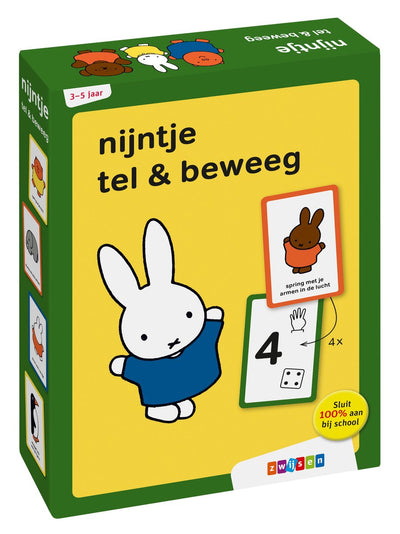 Nijntje tel en beweeg. 3+