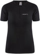 Craft active cool intensity ss w dames thermoshirt - zwart