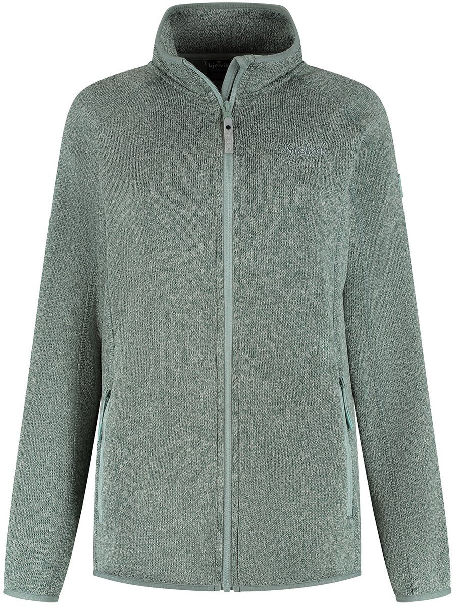 Kjelvik outdoorvest birte blauw