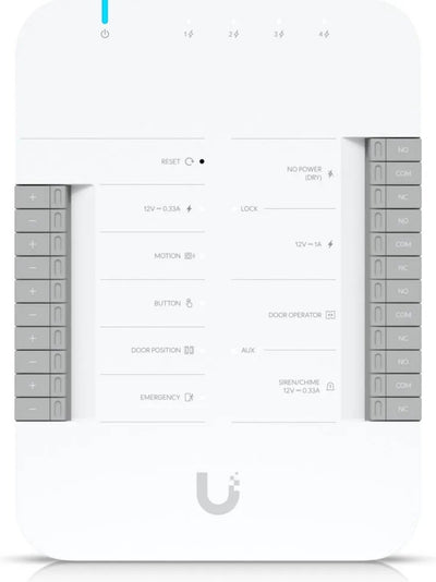 Ubiquiti unifi access hub - hub codekast - 1 deur - ethernet - wit