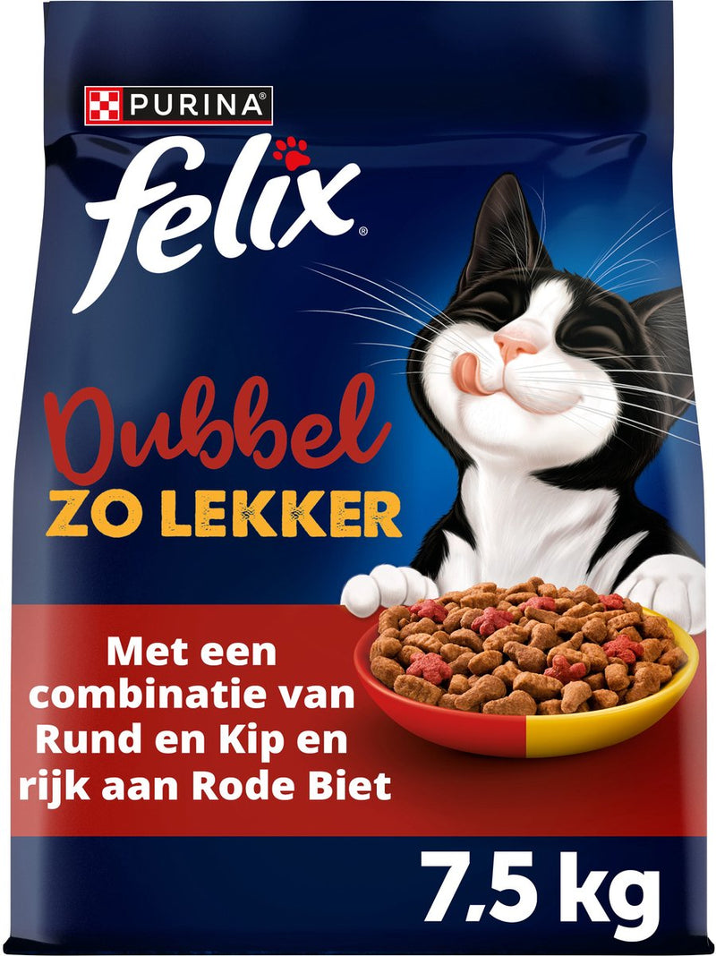 Felix dubbel zo lekker - rund kip - 7.5kg