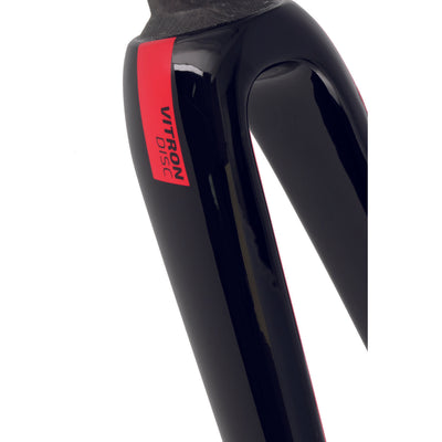 Diverse isaac - vork vitron zwart rood (maat 61 - 64)