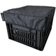 Ds covers fietskrathoes crate m (kratten t m 35 t m 45 cm) - zwart
