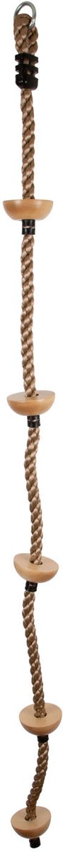Small foot - klimladder met houten opstapjes, 190cm - afbeelding 1
