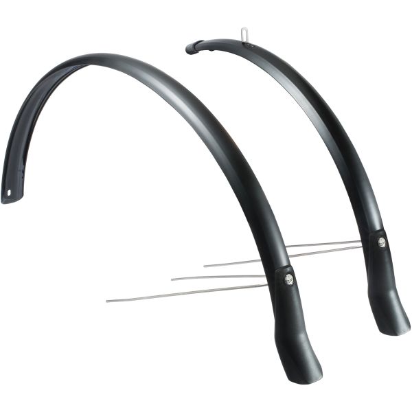 Eurofender Spatbordset Snello 28 x 51 mm mat zwart