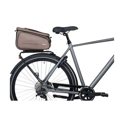 Basil gepäckträgertasche move trunkbag move incl. mik2.0 plate brown