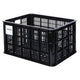 Basil gerecyclede fietskrat m 29.5 liter mik 33 x 44 x 27 cm - zwart