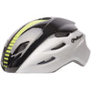 Polisport helm Aero Road mat wit glans zwart geel M 55-58cm