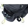 Basil Miles XL Pro bagagedragertas - waterdicht - sportief - zwart lime - 9-36L - MIK RT adapterplaten