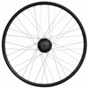 Shimano achterwiel 28 1 4inch nexus 8 naaf (zwart) - zac2000 velg (zwart) met rvs spaken - voor schijfrem