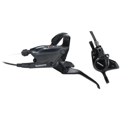 Hydraulische remset 3 speed Shimano ST-EF505 MT200 - zwart