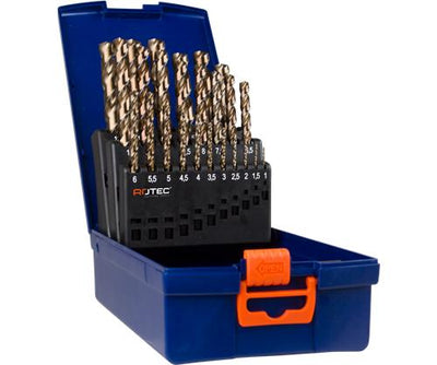 Rotec spiraalborenset 1-13x0.5mm hss-g 25-delig