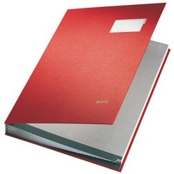 Vloeiboek leitz a4 rood