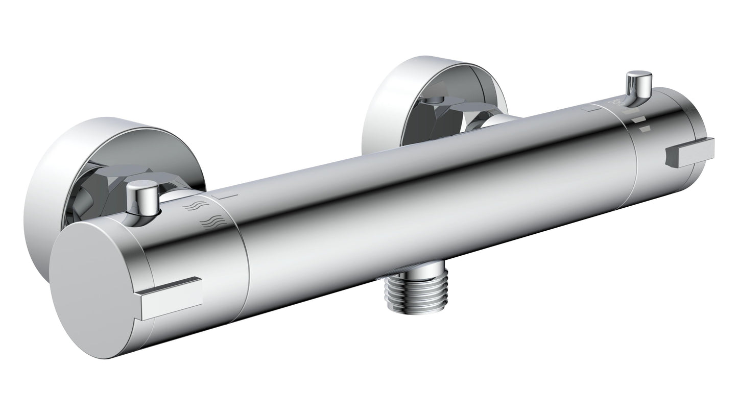 Ngk eisl claudio thermostatische meraan douche | chroom - clt168acr clt168acr