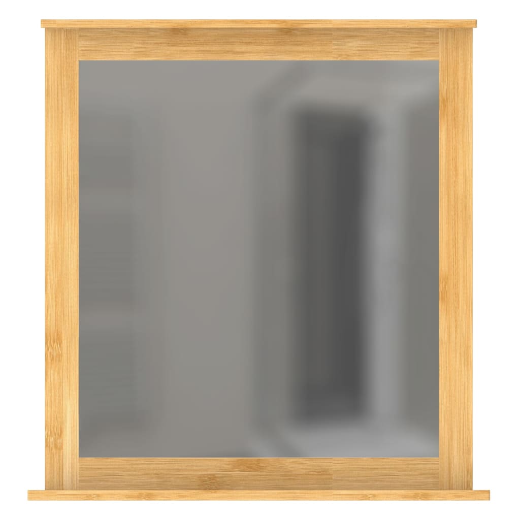 Eisl spiegel met bamboeframe 67x11x70 cm