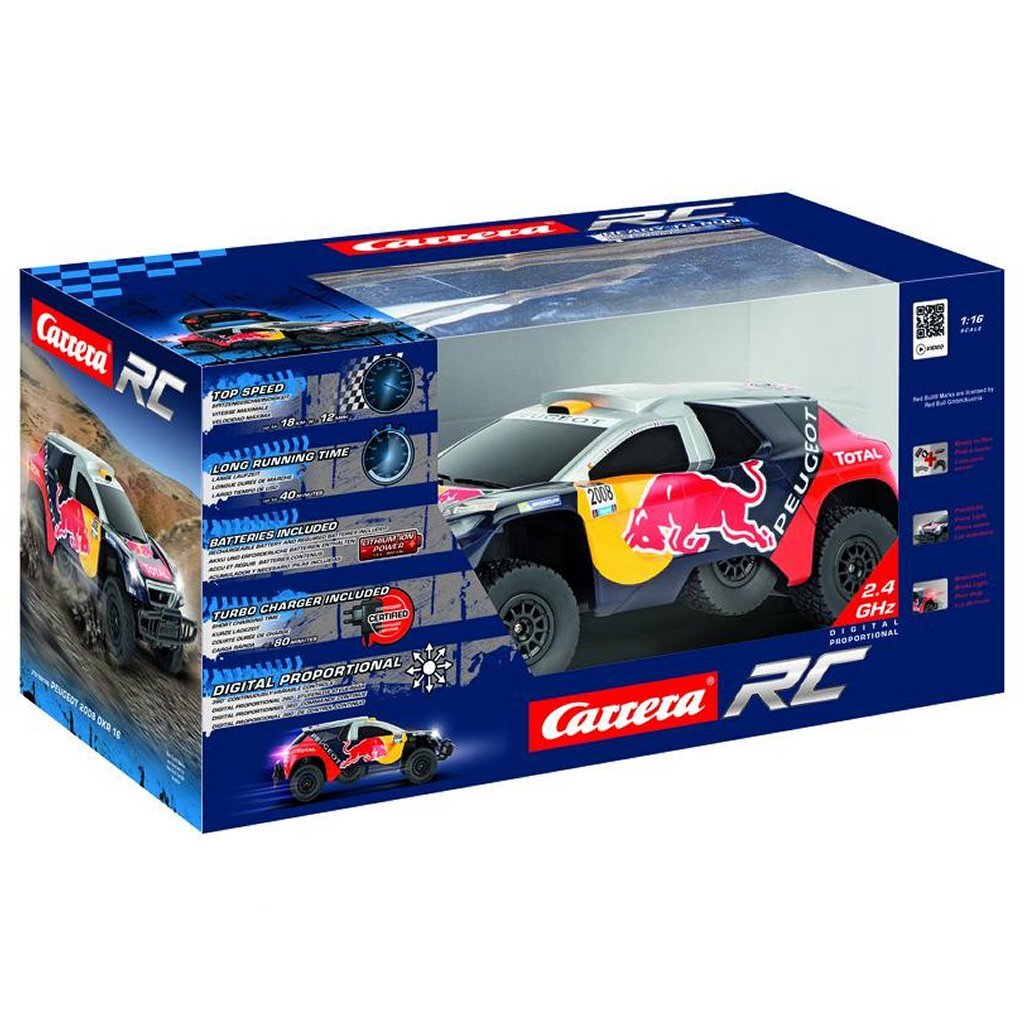 Carrera RC - Red Bull Peugeot 08 DKR 16