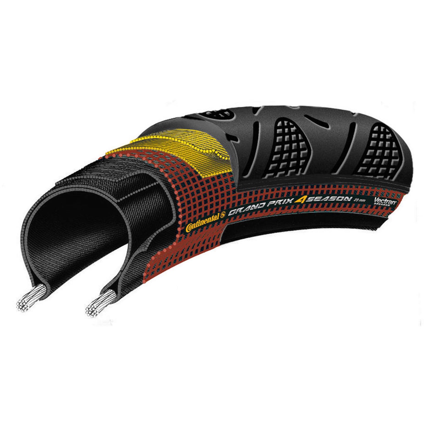 Continental Grand Prix Racefietsband 700X28C Zwart