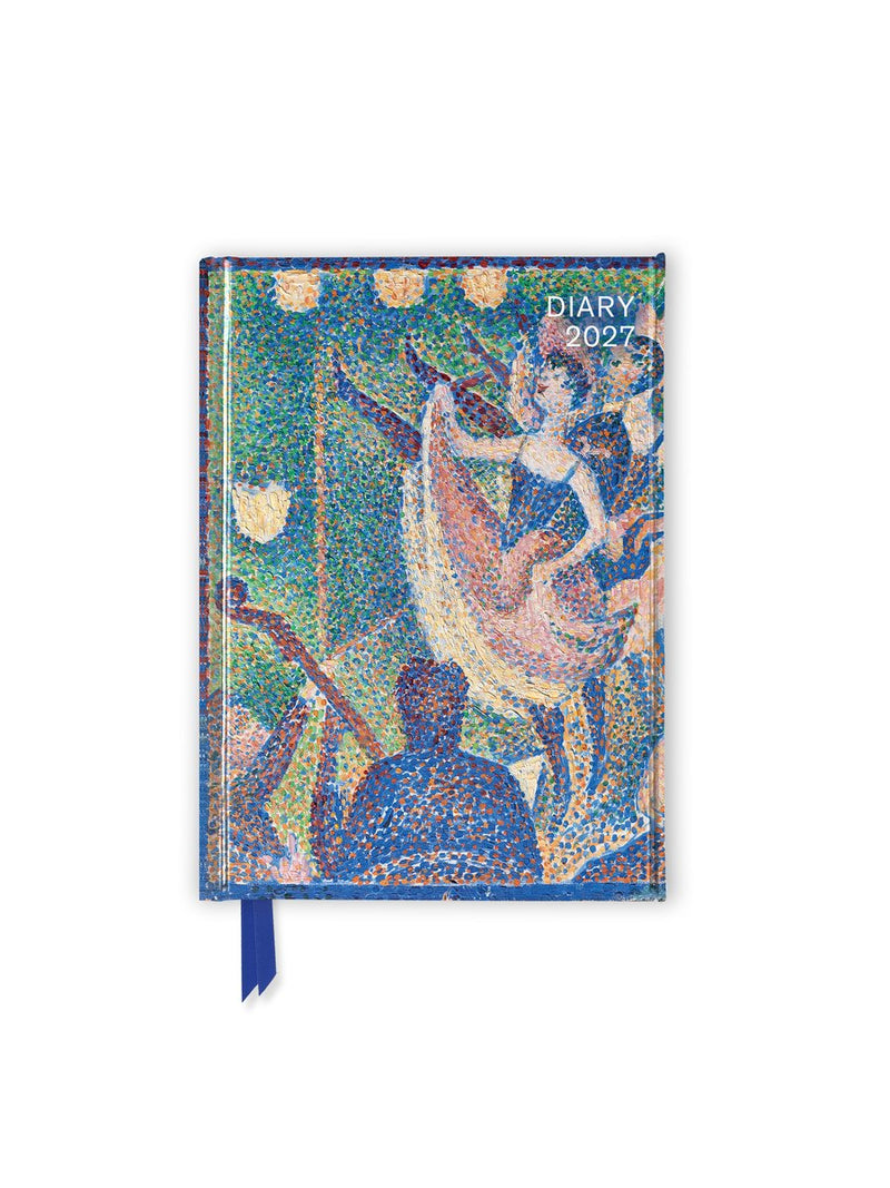 The courtauld: study for 'le chahut' 2027 luxury pocket diary planner - week to view