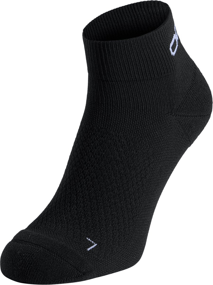 Odlo essentials enkelsokken - unisex - zwart - 45-47