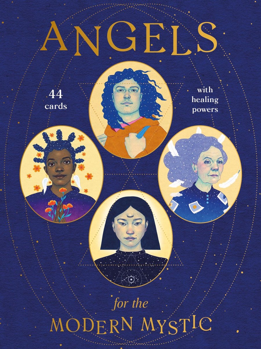 Something different - angels for the modern mystic tarot kaarten - multicolours