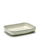 Serax - merci la nouvelle table - ovenschaal - wit - 2 stuks