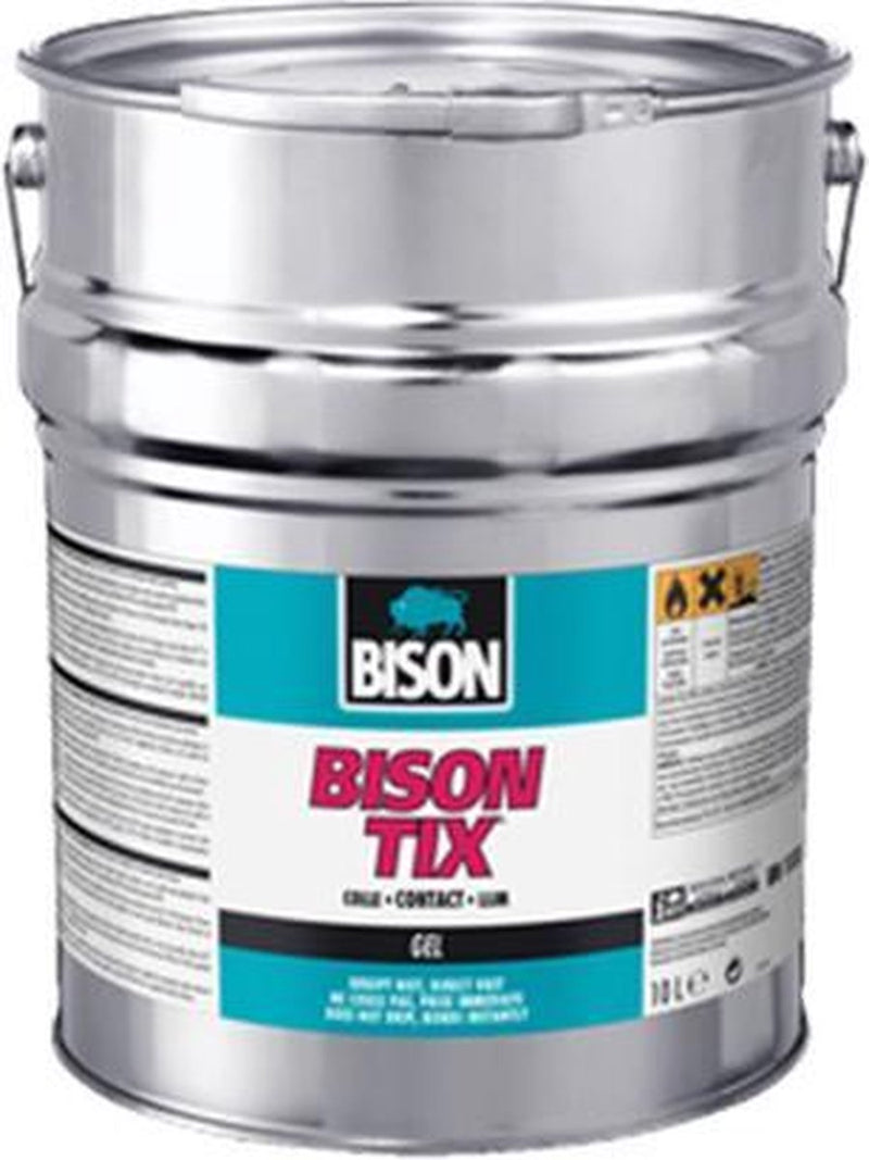 Bison tix® blik 5 l. gelvormig, super sterk, universeel, conactlijm, waterdichte afwerking, eenvoudig in gebruik, geschikt voor ontelbare reparaties, makkelijk aan te brengen