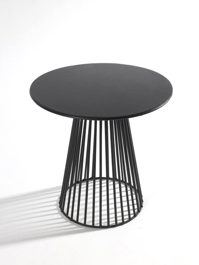 Serax - antonino sciortino metal sculptures - bijzettafel l - zwart - 50 ø