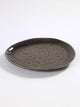 Serax - pascale naessens pure - ovaal bord l - bruin - 2 stuks