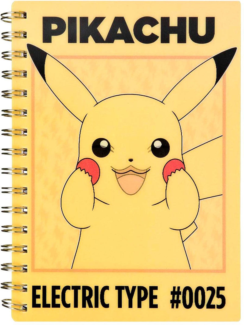 Van der meulen undercover notitieboek pokémon pikachu 3d effect - school en creatief.