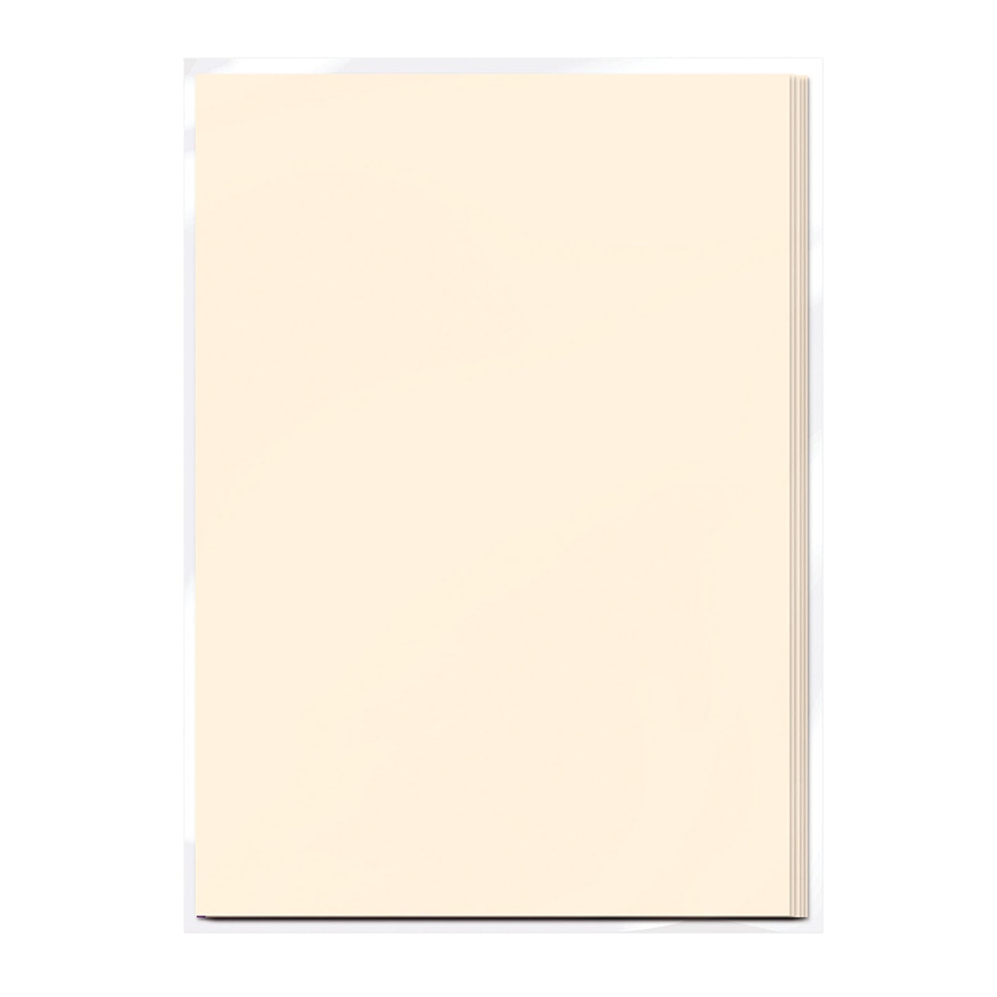 Craft perfect by tonic studios craft perfect • klassieke kaart a4 10 vellen cream