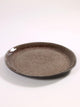 Serax - pascale naessens pure - bord l - bruin - 33 ø - 2 stuks