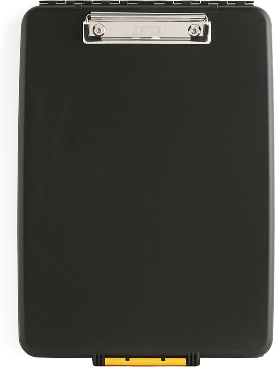 Seco klembord a4 - zwart - met opbergvak - slimline - se-sc1517-blk