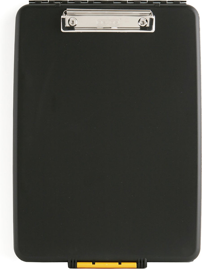 Seco klembord a4 - zwart - met opbergvak - slimline - se-sc1517-blk