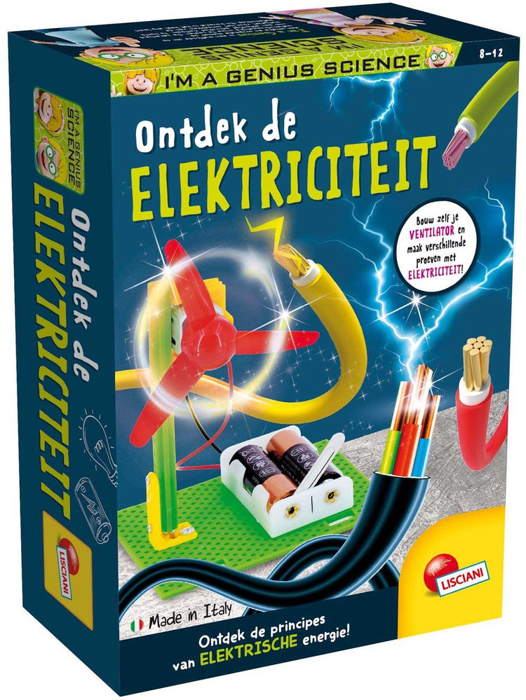 Lisciani i'm a genius pocket science - ontdek de elektriciteit