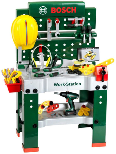 Klein toys theo klein - bosch werkbank- speelgoedwerkbank - inclusief accessoires