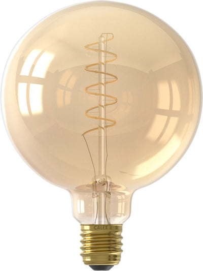 Calex lichtbron g globe - glas - goud - 0 x 0 x 0 cm (bxhxd)