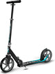 Skids control foldable adjustable scooter 200mm with kickstand carbone