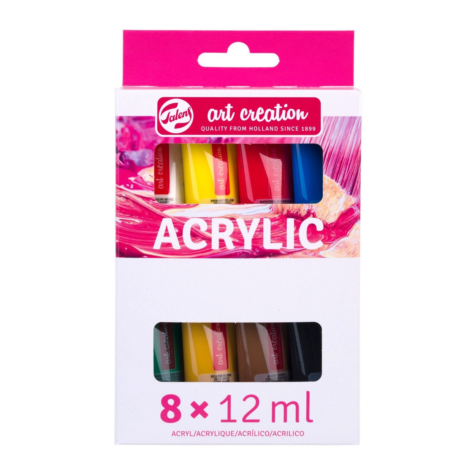 Talens art creation • acrylverf set 8 x 12ml